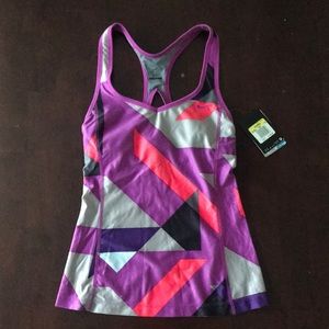 NWT- Nike workout top with built-in bra